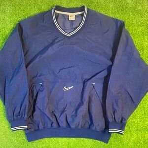 Nike Blue Windbreaker Jacket